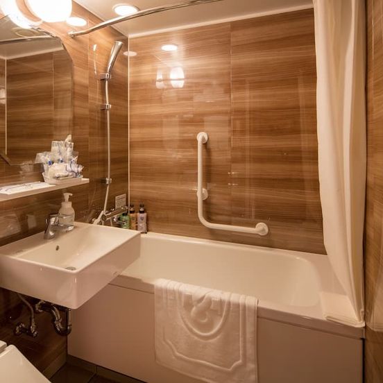 Bathroom view of Hotel Monterey Le Frere Osaka