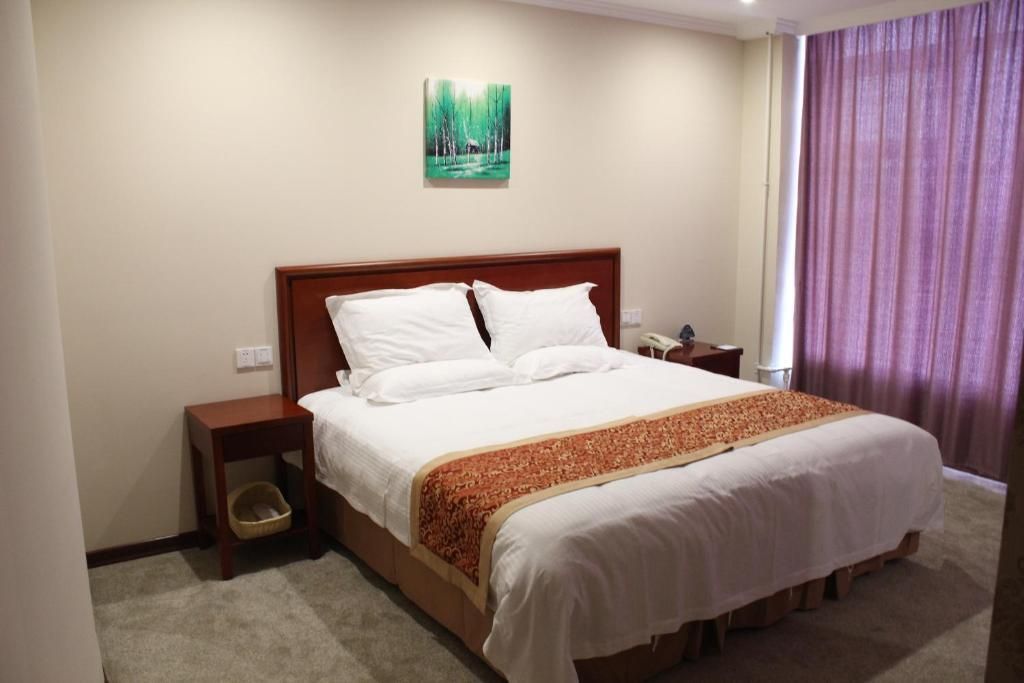 Green Tree Inn Nanjing Zhonghua Gate Subway Station Hotel - נאנז'ינג - חדר שינה