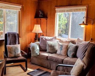 Pet friendly, single level ocean view house - Driftwood Heights - Florence - Wohnzimmer