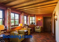 Allgäu Ferienhaus Strobel - Rosshaupten - Huiskamer