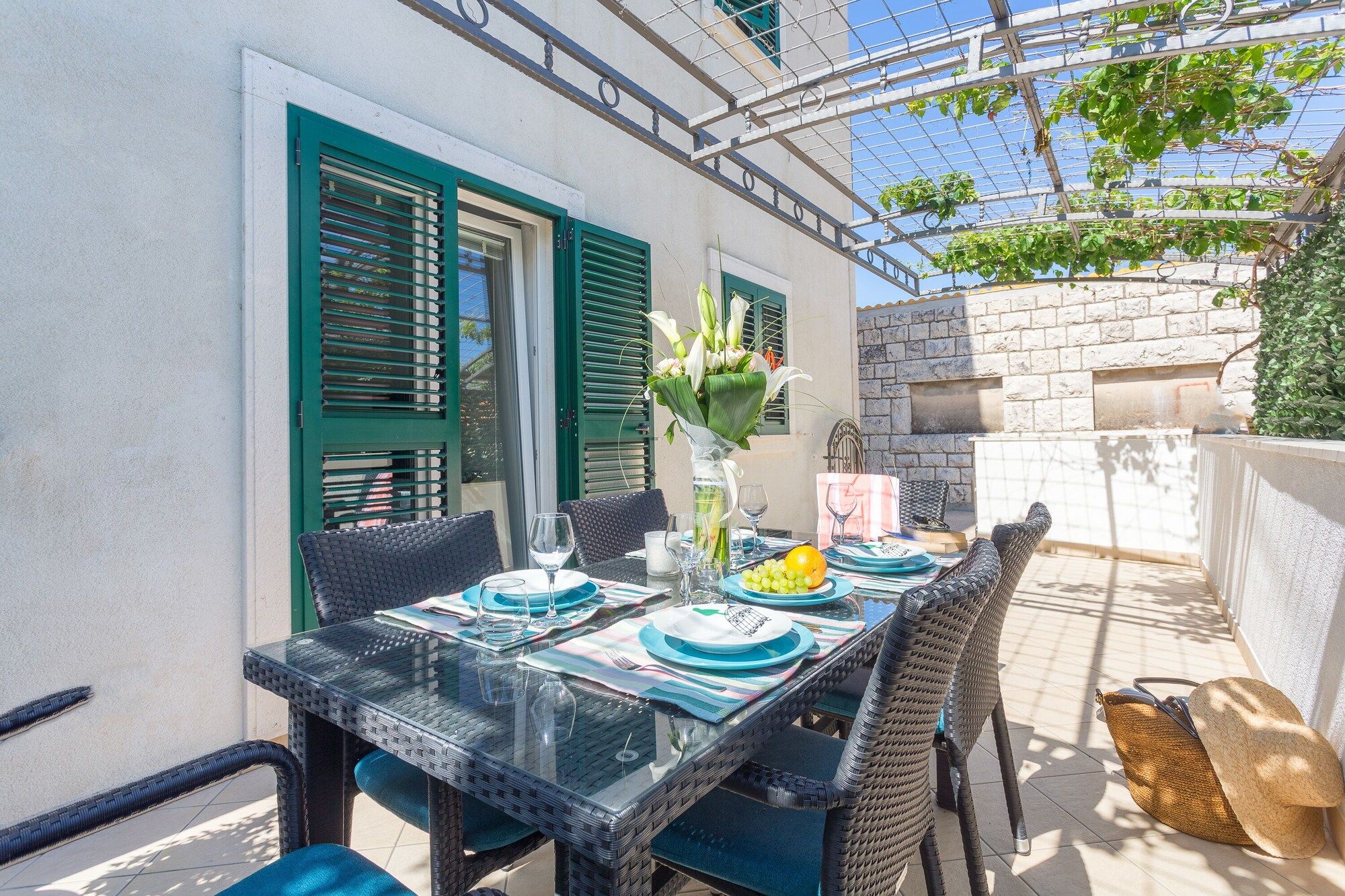 Apartments Stipisic - Hvar - פטיו
