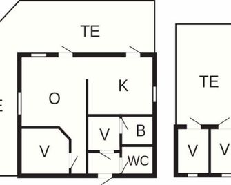 8 Person Holiday Home in Gränna-by Traum - Gränna - Floorplan