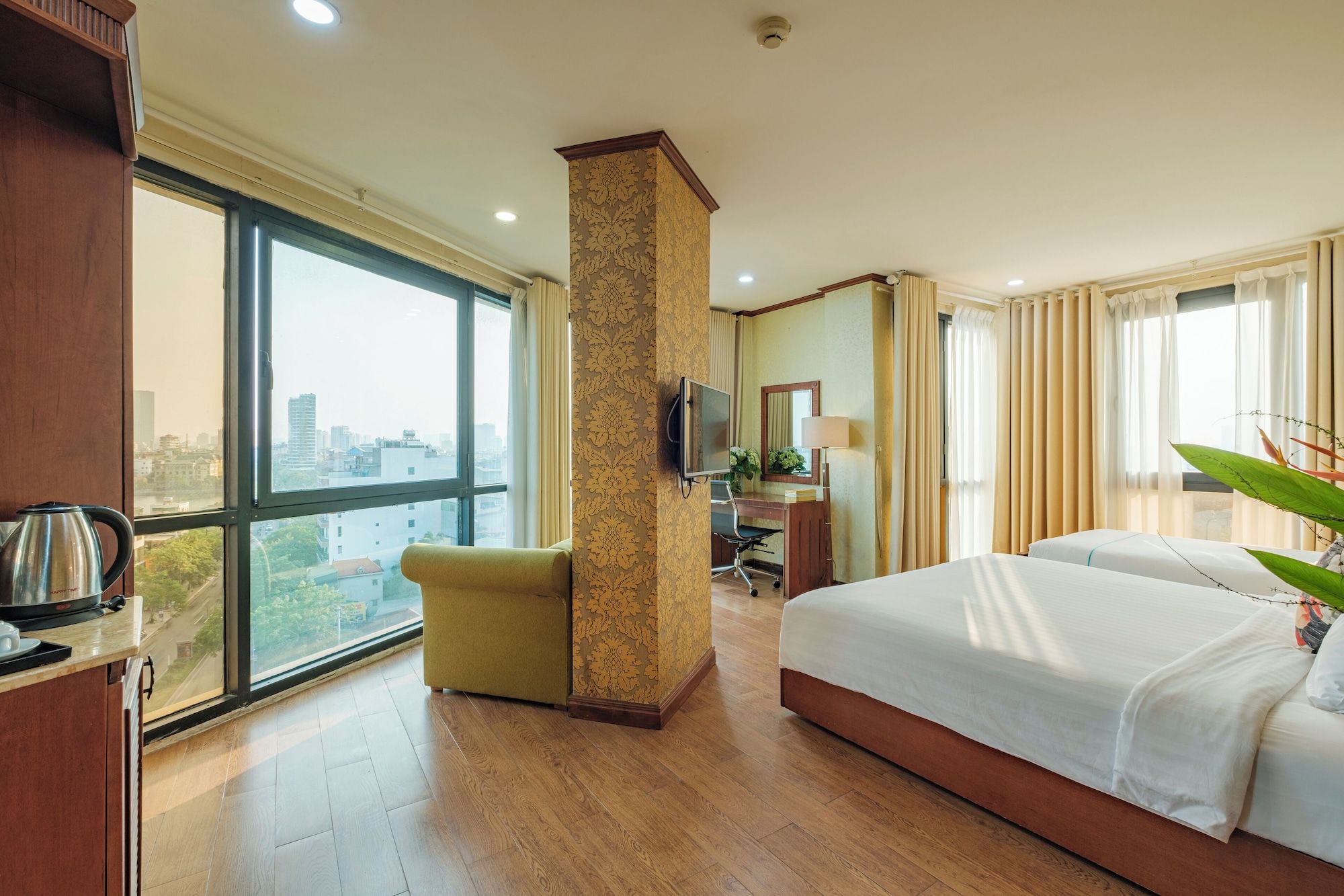 Sunset Westlake Hanoi Hotel - האנוי - חדר שינה