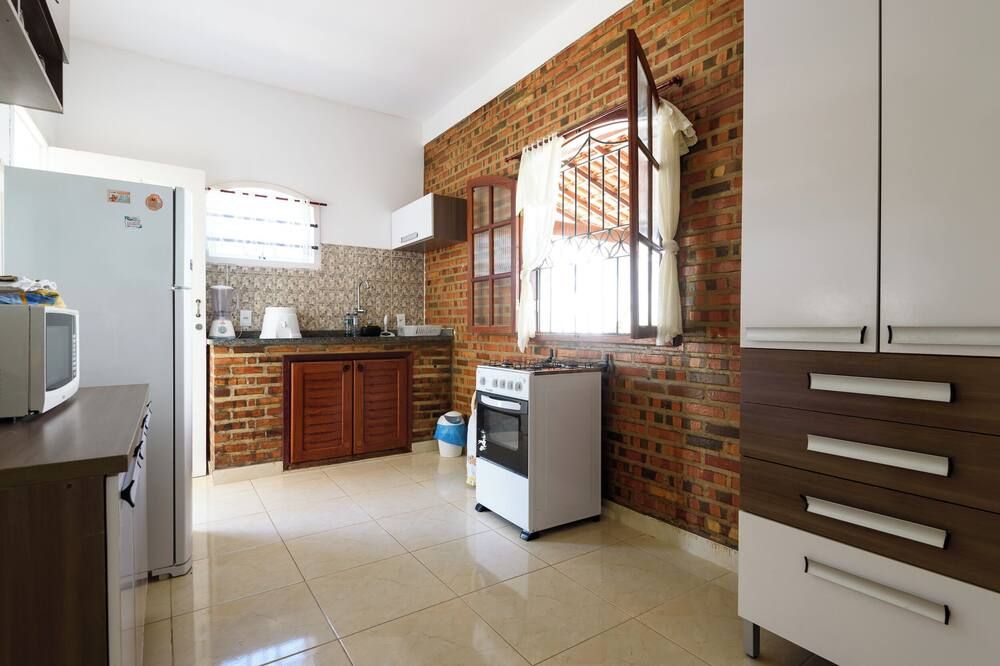 Village Itaúna Inn - Beach Houses - ساكوارما - مطبخ