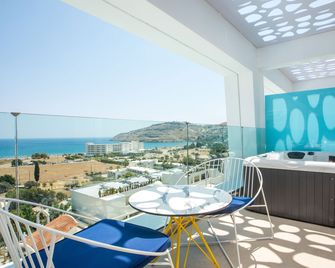 Lindos White Hotel & Suites - Lindos - Ban công