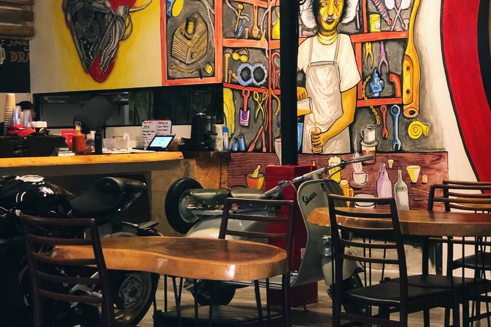 Cafe Moto Hostel - פוארטו פרינססה סיטי - מסעדה