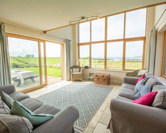 Ty Glan y Mor - Holyhead - Sala de estar