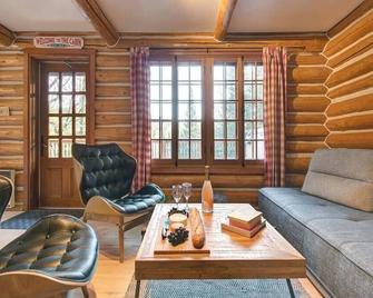 Family Friendly Private Log Home 6 Person Remote Work Breathtaking Mountain Views Versant Nord - Lac-Supérieur - Huiskamer