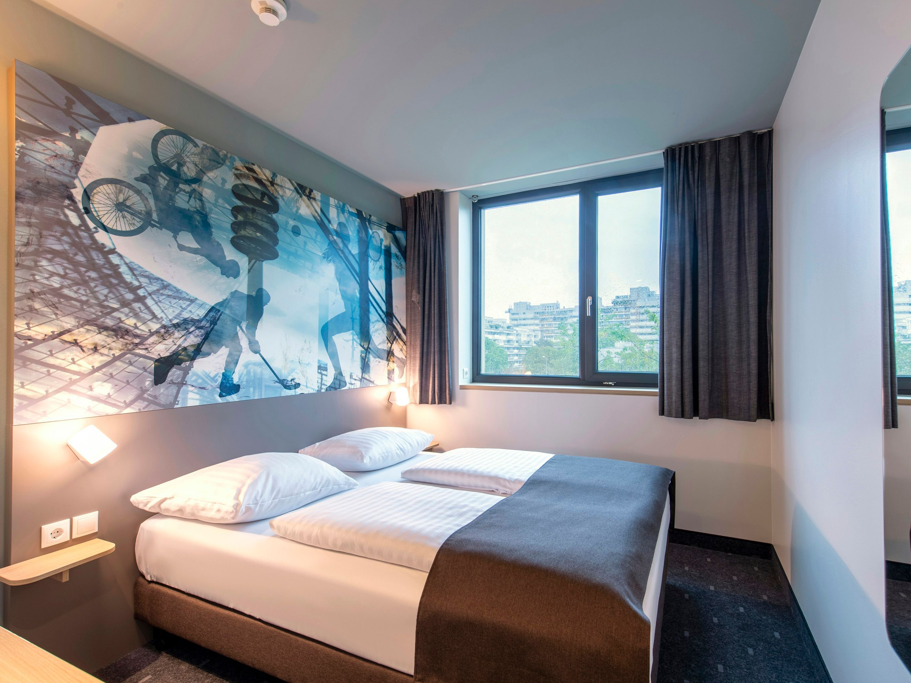 B&B Hotel München-Olympiapark - מינכן - חדר שינה