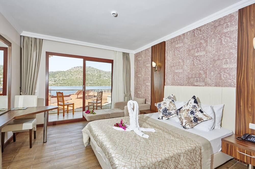 Tymnos Hotel - Bozburun - Bedroom