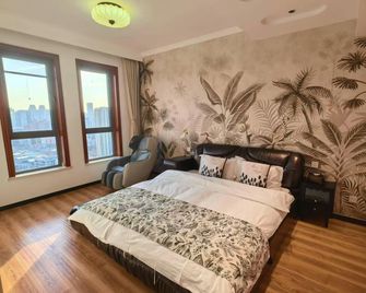 Jinmen Guli Homestay Hotel (Ancient Culture Street Branch) - Tianjín - Habitación
