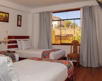 Inka's Haven Hotel - Ollantaytambo - Ložnice