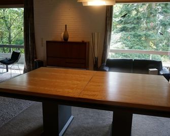 Architecturally sophisticated villa - Hessisch Oldendorf - Dining room