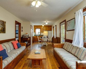 Blue Ridge Parkway cabin--2BR, hot tub, fireplace - Lyndhurst - Living room