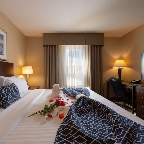 Bedroom view of Bayview Hotel