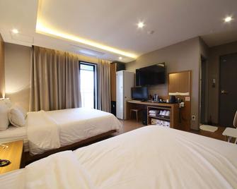 Hotel Prima Busan - Busan - Slaapkamer