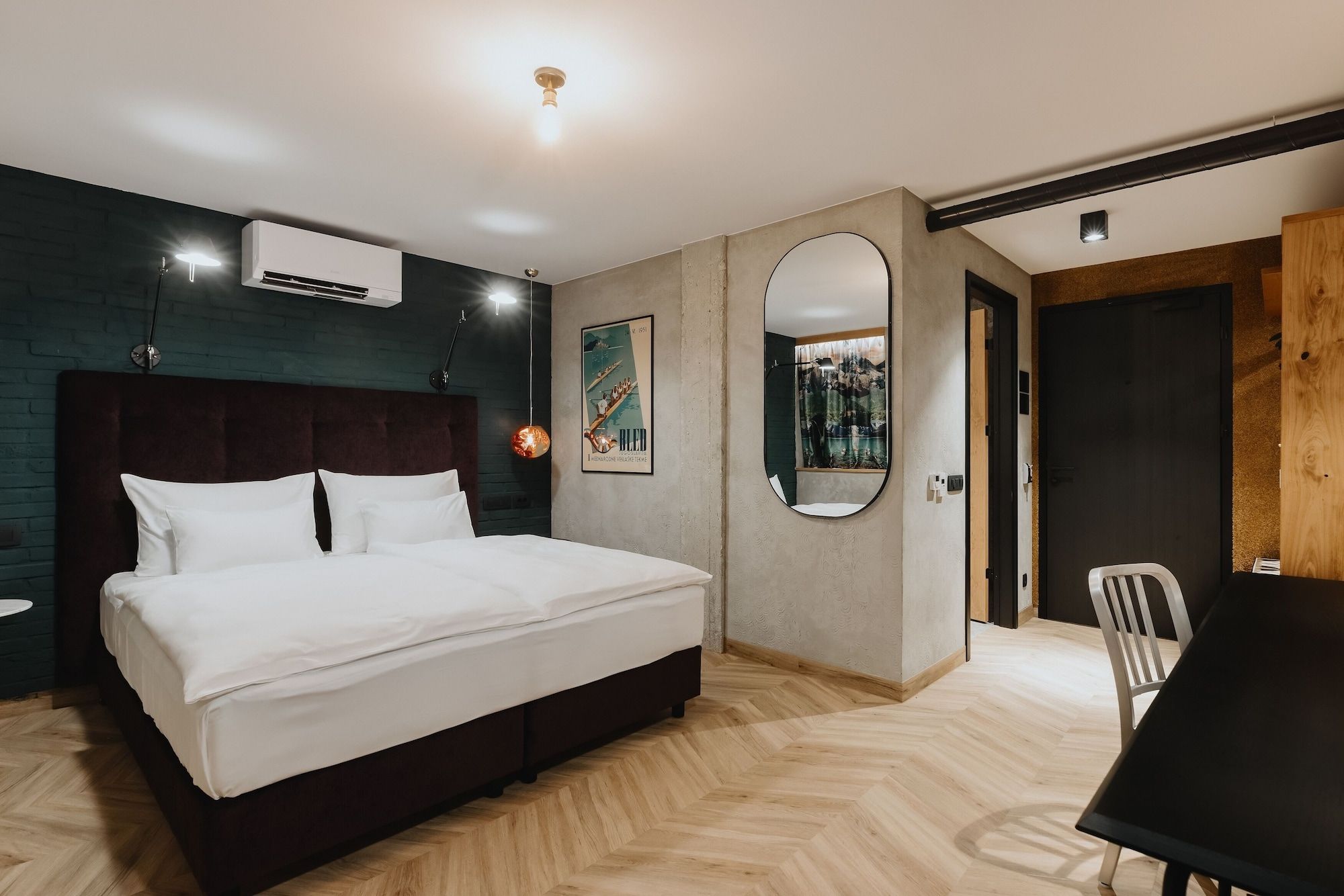 One66 Hotel - Ljubljana - Schlafzimmer