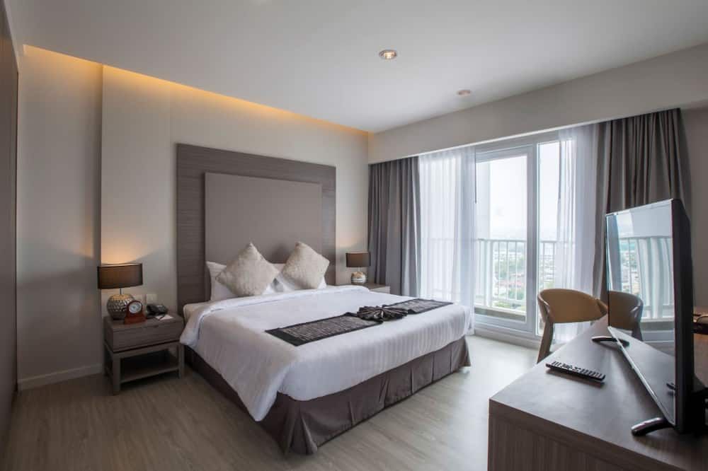 Cape Racha Hotel - צ'ונבורי - חדר שינה