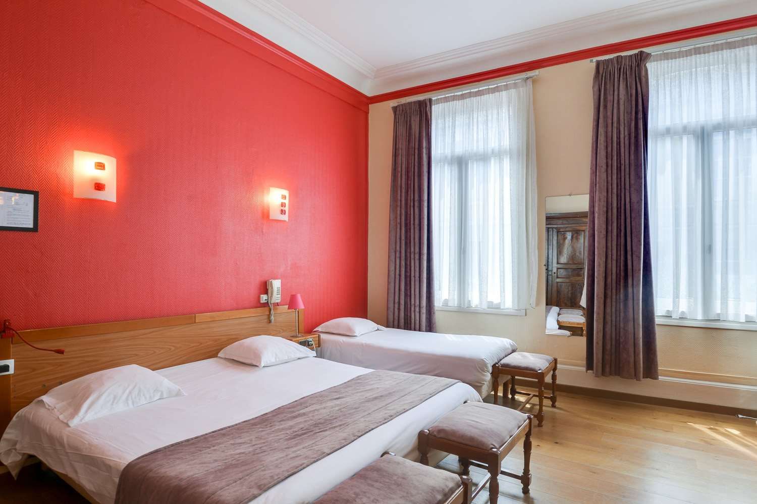 Brit Hotel Notre Dame - Valenciennes - Bedroom