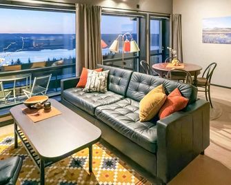 Leilighet I Gol M Fjellutsikt - Gol - Living room