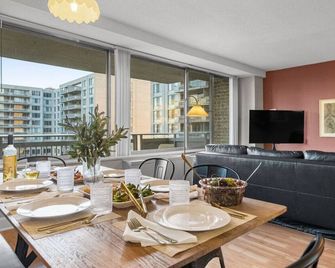 DC Luxury Apartment Near Metro - Arlington - Ruang makan