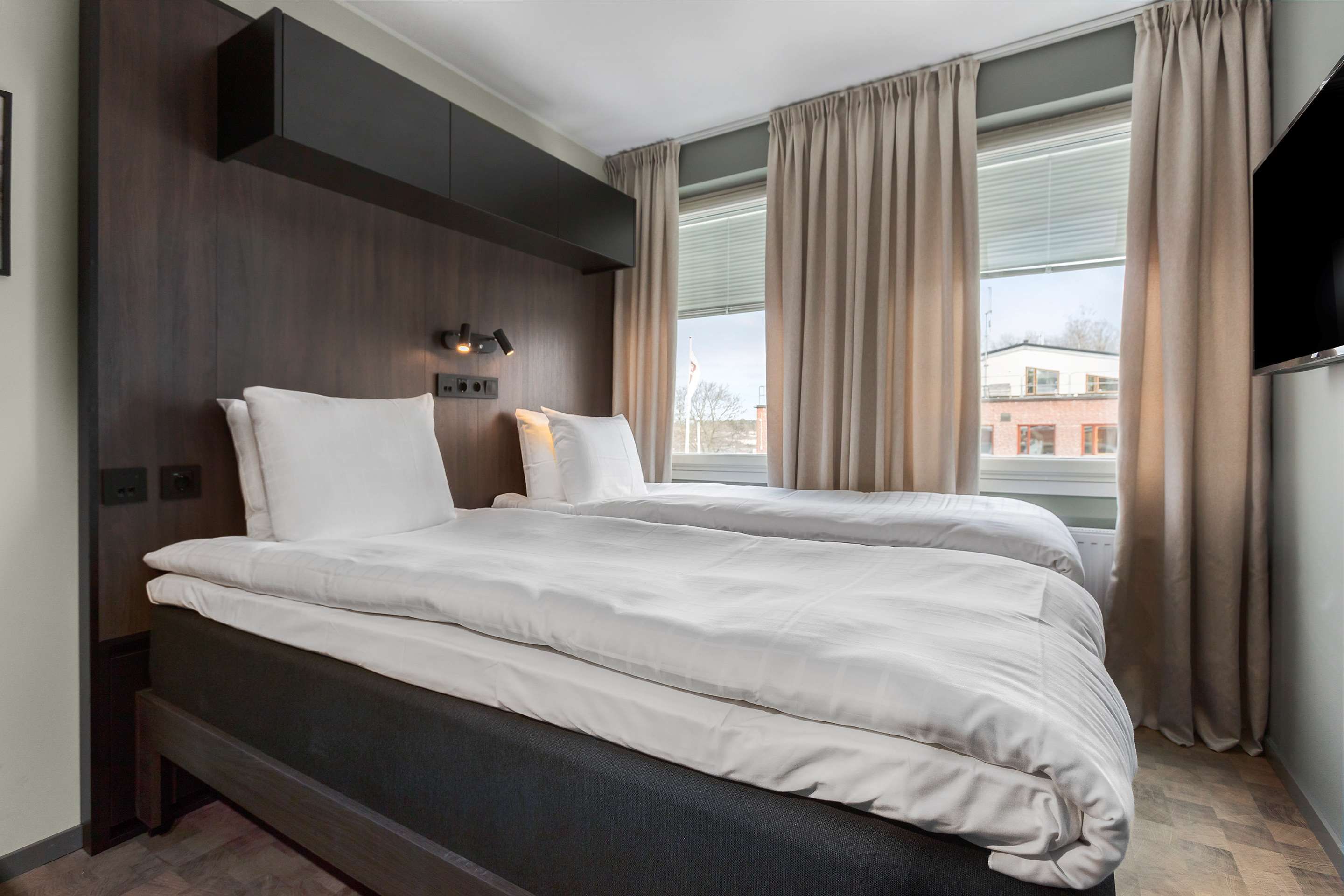 شور هوتل ستوديو باي بست ويسترن بروما - ستوكهولم - غرفة نوم