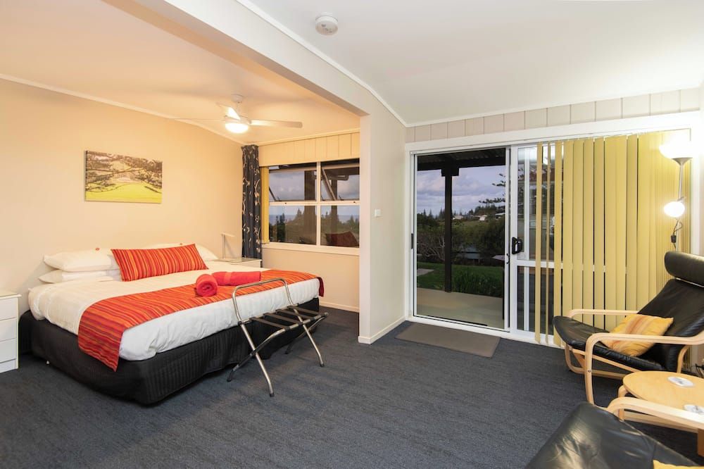 كاسكايد غاردن أبارتمينتس - جزيرة نورفولك - غرفة نوم