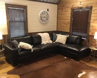 Charming 3 Bedroom 2 Bath Cabin near Sardis Lake - Sardis - Sala de estar