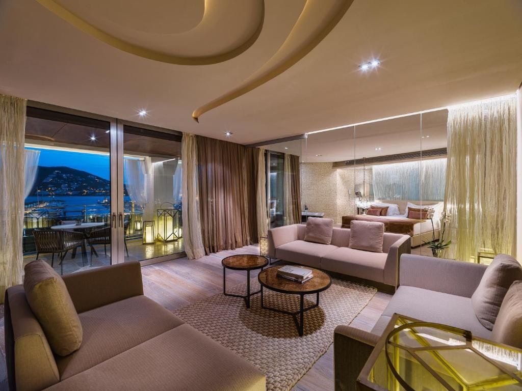 Aguas de Ibiza Lifestyle & Spa - Santa Eulària des Riu - Vardagsrum