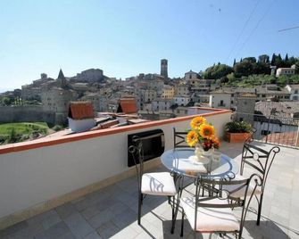 Hotel La Meridiana - Anghiari - Balkón