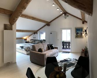 The Bijoux - Dolomites - Agordo - Sala de estar