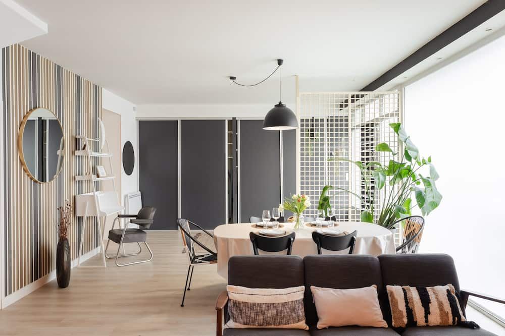 Le Havane - Appt de 100m2 proche centre Rennes - רן - חדר אוכל