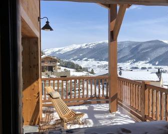 Luxury Apartment With View + Spa - 10 People - New Ad - Chalet Cimero - Formiguères - Balcon