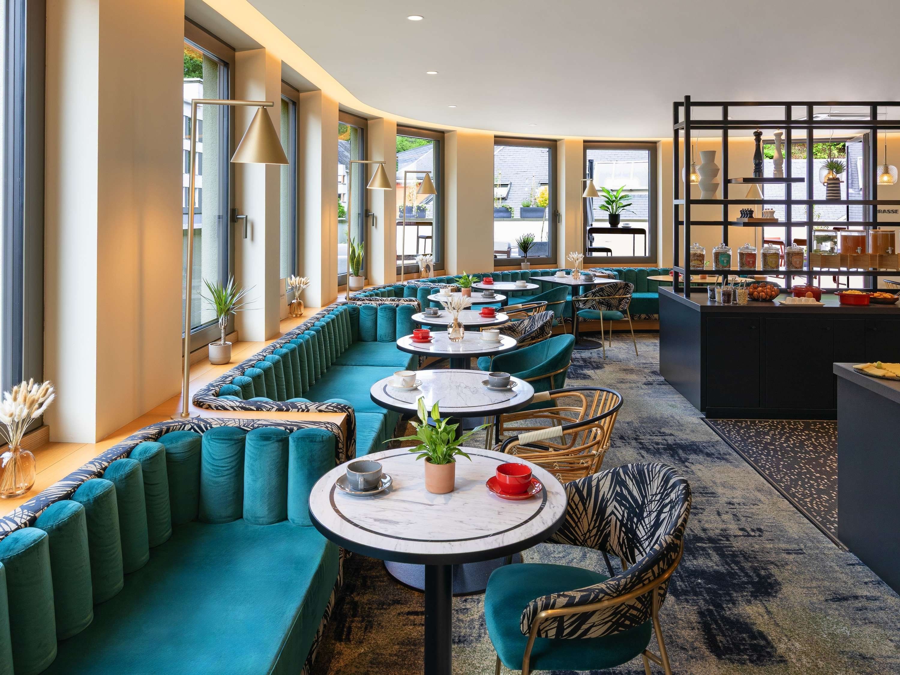 ميركيور لوكسمبورج أوف كيرشبيرج - لوكسمبورغ ستي - مطعم