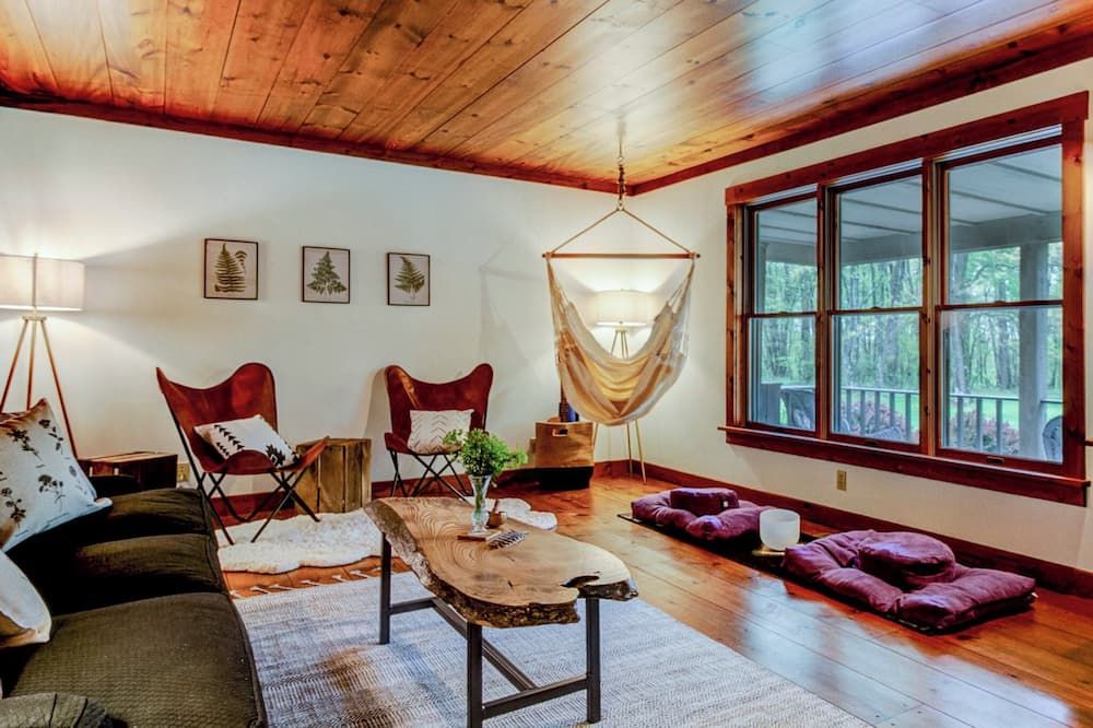 Eco Wellness Flower Farm Retreat with Garden Sauna