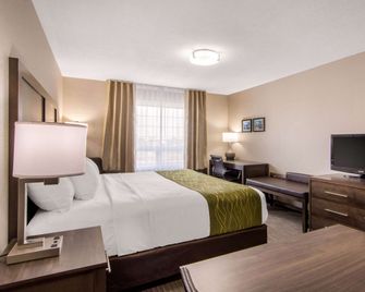 Comfort Inn & Suites - Red Deer - Soveværelse