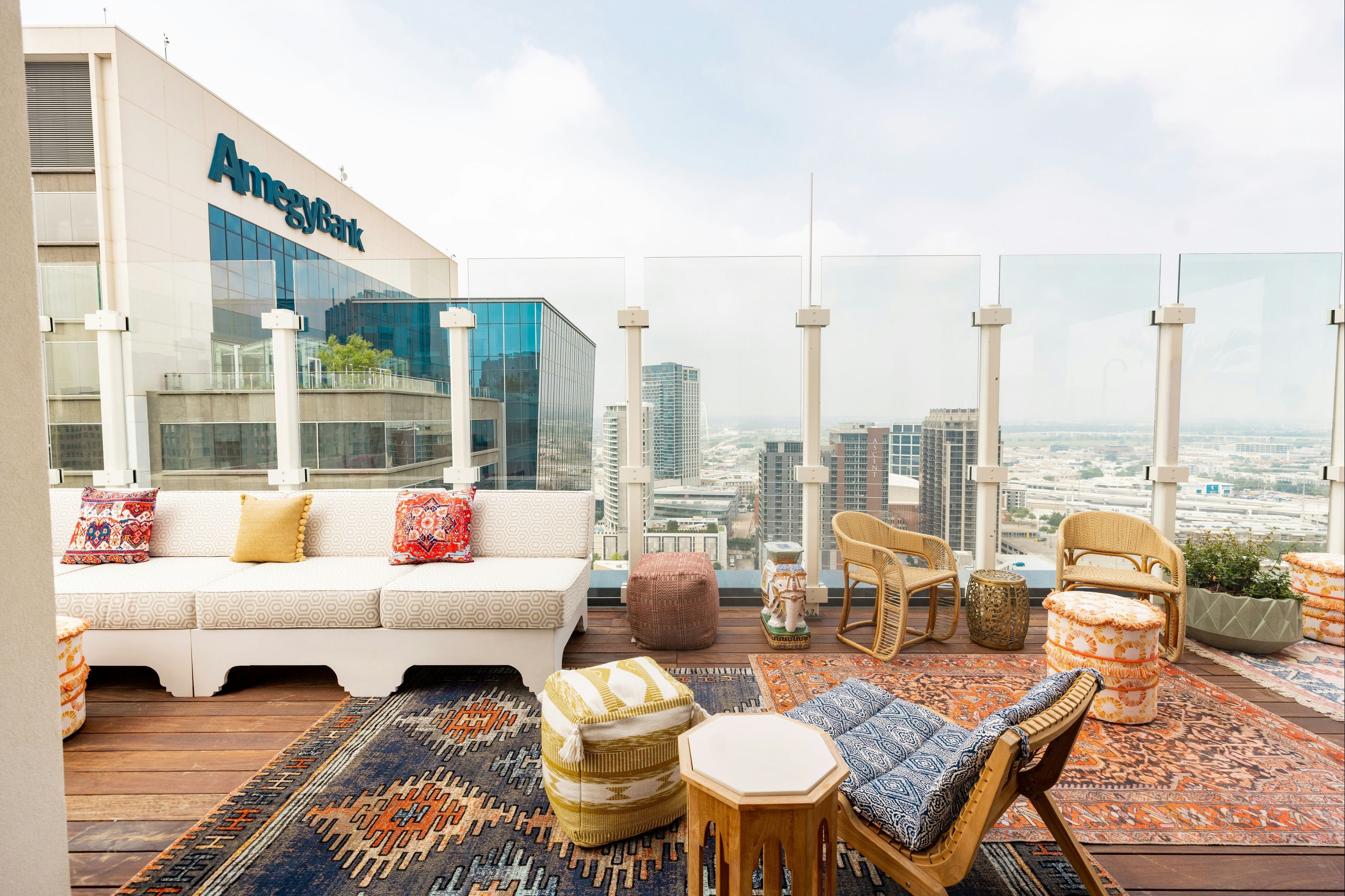 Hôtel Swexan - דאלאס - מרפסת