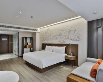 Jingwen Huadu International Hotel - Jiaxing - Camera da letto