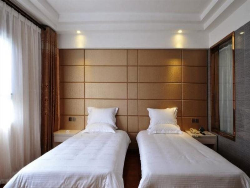 Greentree Inn Fujian Fuzhou Jinshan Wanda Pushang Avenue Business Hotel - פוז'ו - חדר שינה