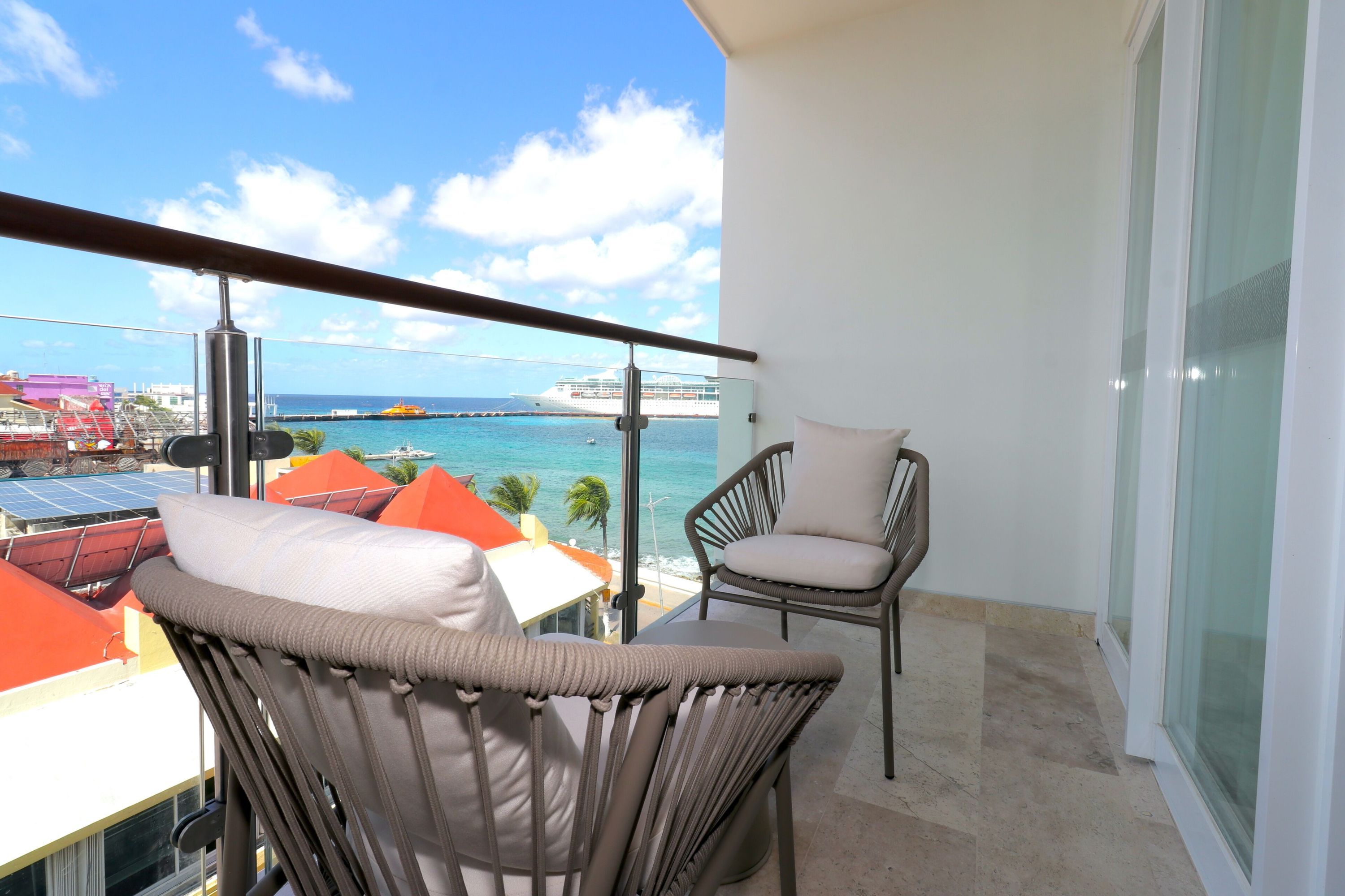 Hotel Casa Bahía Cozumel - Adults Only - קוזומל - מרפסת