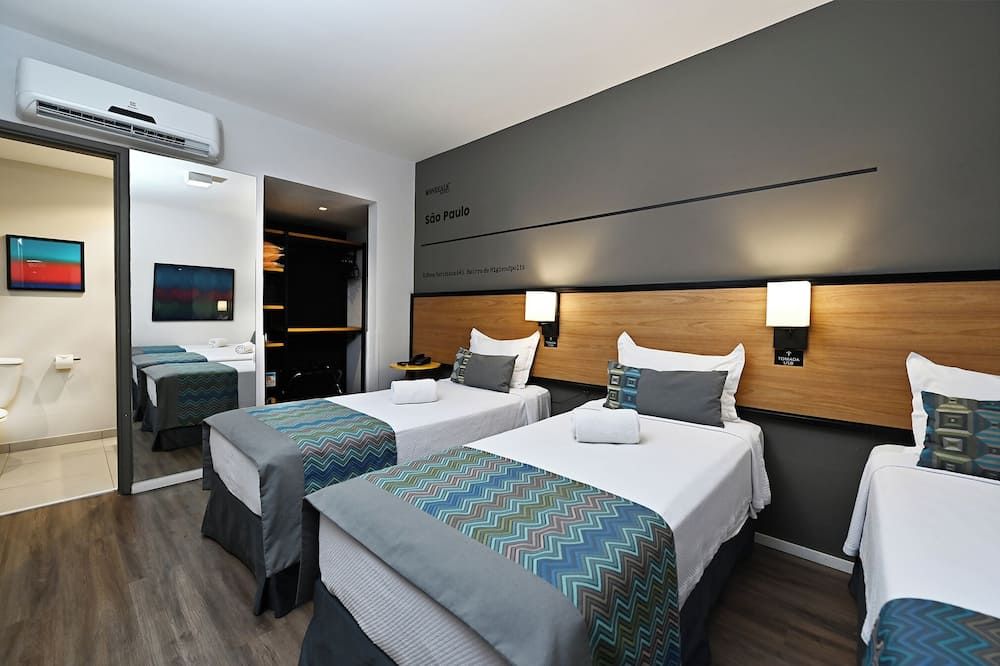 Monreale Lifestyle Higienópolis São Paulo - סאו פאולו - חדר שינה
