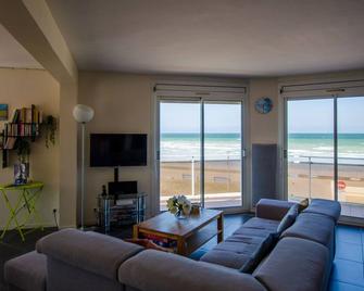 Appart en Mer - Quiberville - Sala de estar