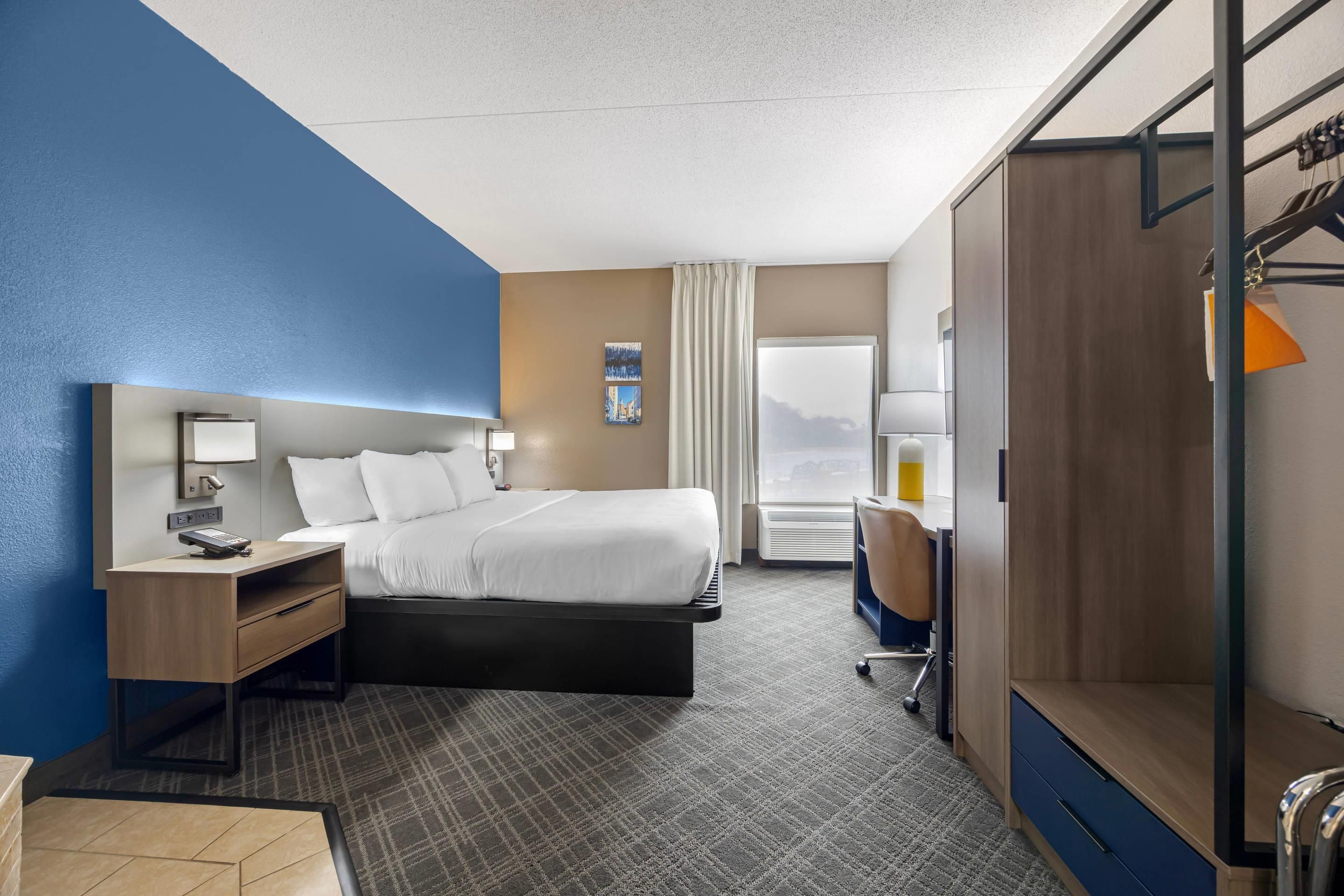 Comfort Inn Chattanooga Downtown Southside - שאטאנוגה - חדר שינה