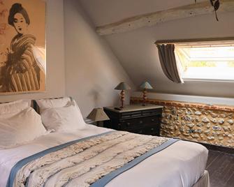 La Maison d'Aline - Honfleur - Maison d'Hôte De Charme A La Normande - Honfleur - Bedroom