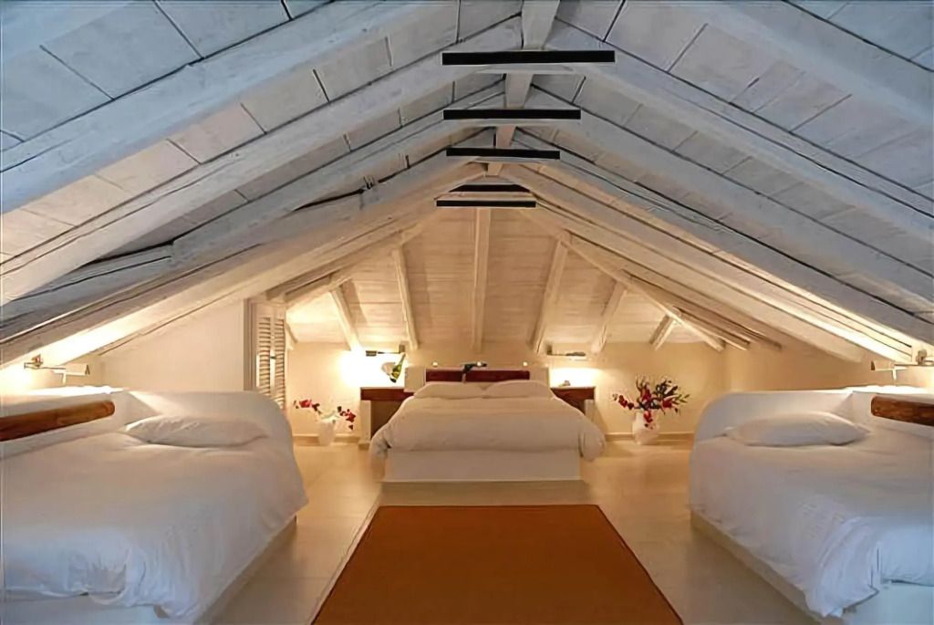 Mistral Hotel - Hydra - חדר שינה