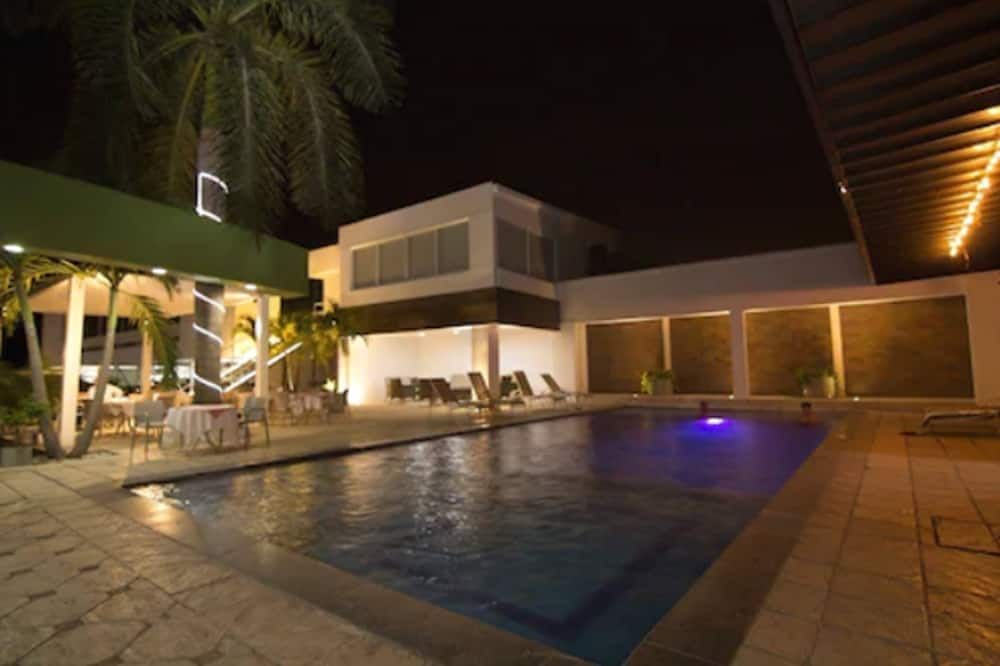 Hotel de Casablanca Lazcar - Lazaro Cardenas - Piscine