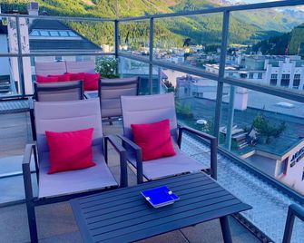 فندق كريستال سوبيريور - سانت موريتز - شرفة