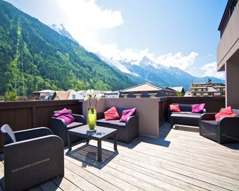 Hotel Le Morgane - Chamonix - Balkong