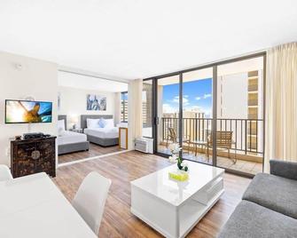 Waikiki Banyan T2-22nd with Partial Ocean View - Honolulu