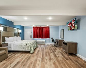 HomeTowne Studios by Red Roof Yuba City Bonanza - Marysville - Yuba City - Slaapkamer